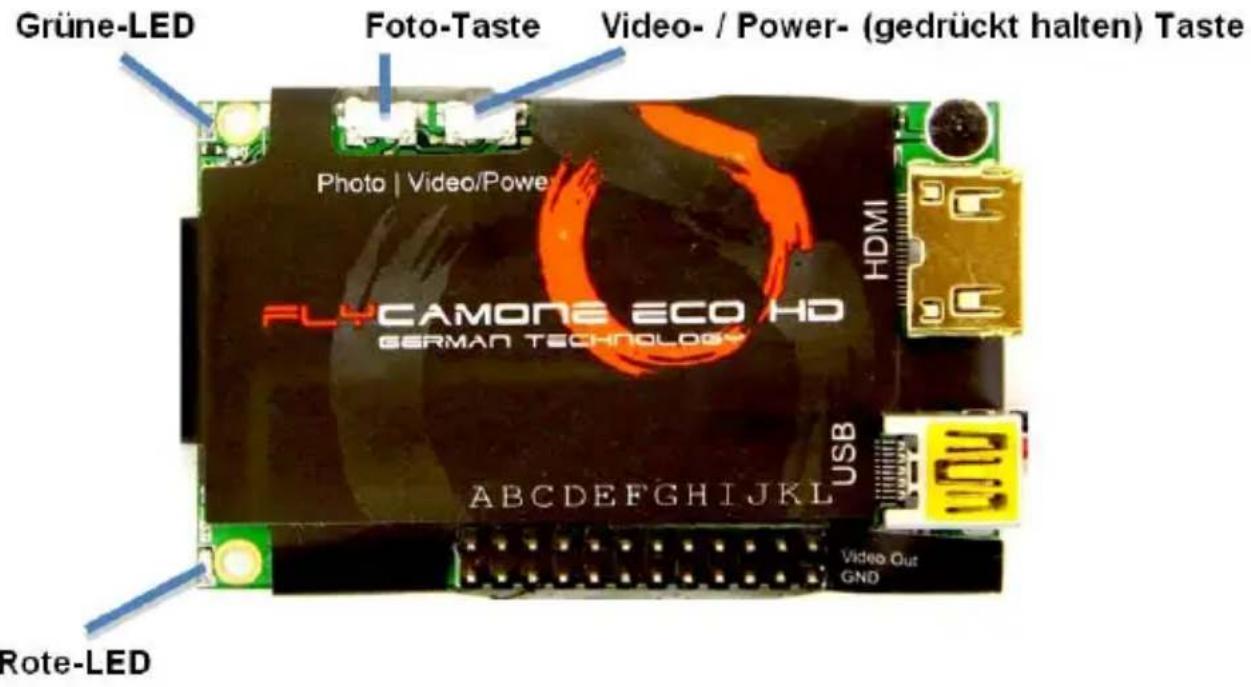 CamOne FCHD80 - Tasten/ Status LED - 1