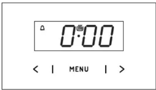 Δ 0:00 < | MENU | >