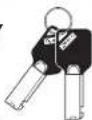 FIRST ALERT 2087DF - EMERGENCY OVERRIDE KEY/BATTERY REPLACEMENT - 1