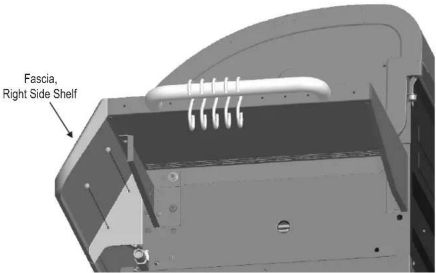 Fascia, Right Side Shelf