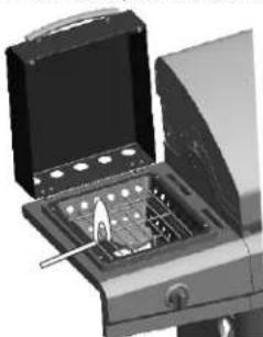 Char-Broil 463235513 - Sideburner Match Lighting - 1