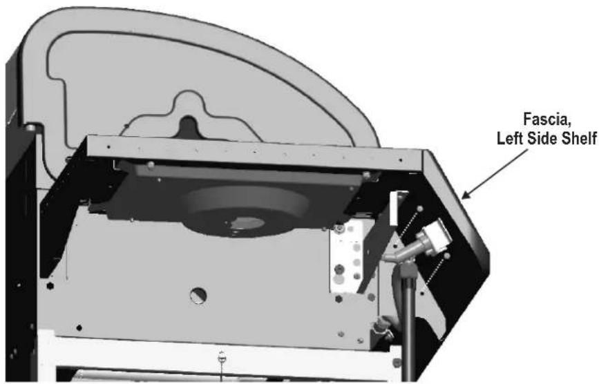 Fascia, Left Side Shelf