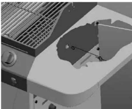 Char-Broil 463235513 - SEAR Burner Match-Lighting - 1