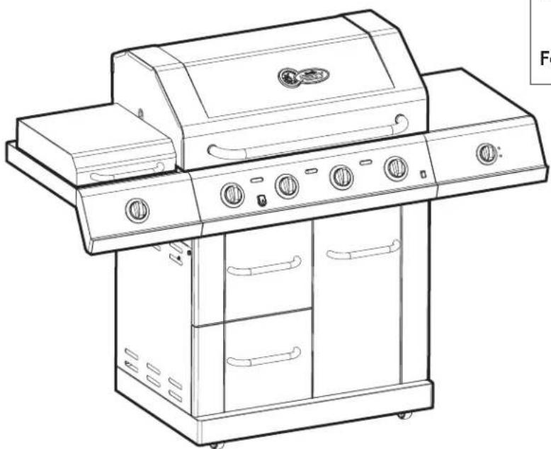 Char-Broil RED 463250910 - GUÍA DEL PRODUCTO MODELO 463250910 - 1
