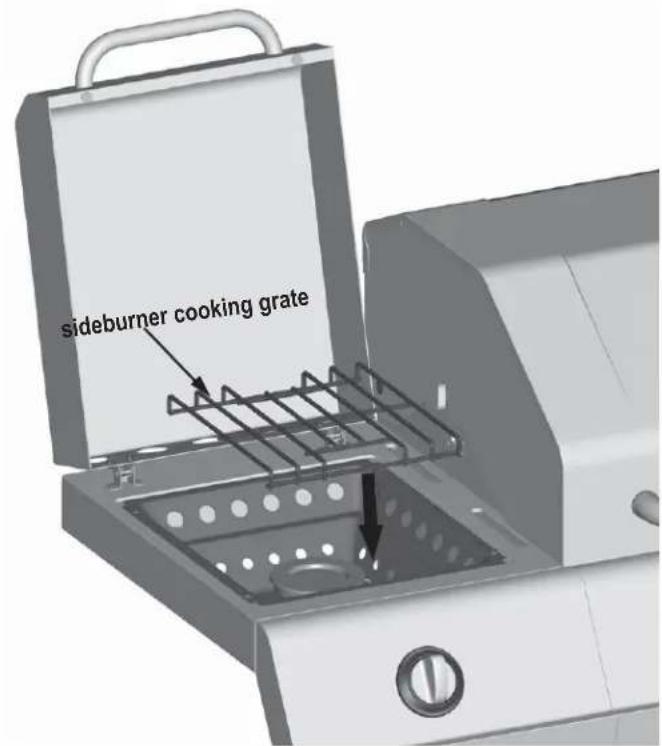 sideburner cooking grate