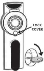FIRST ALERT 2092F - OPENING SAFE WITH EMERGENCY OVERRIDE KEY - 1