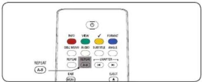 INFO VIEW ✓ FORMAT DEC MENU AVIO SUBTITLE ANGLE REPEAT REPEAT A-3 CHAPTER A-5 EXIT MENU EJECT A