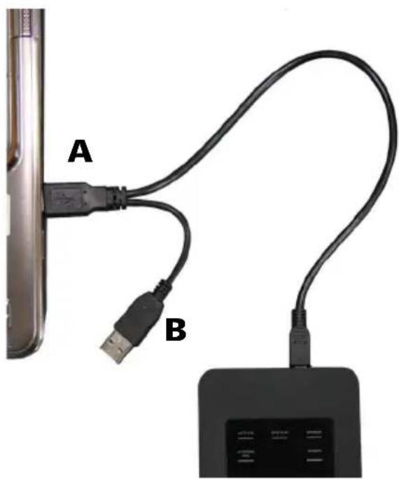 Digittrade 2.5” SATA 500GB HDD - Connecting to a USB 2.0 Port - 1