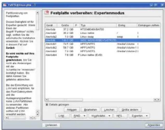 Digittrade 2.5” SATA 500GB HDD - Initialising / partitioning und formatting with Linux - 7