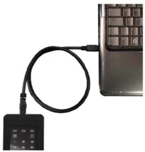 Digittrade 2.5” SATA 500GB HDD - Connection to FireWire - 1