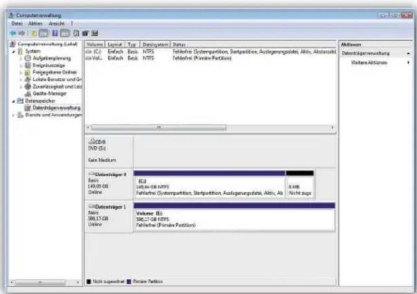 Digittrade 2.5” SATA 500GB HDD - Initialising / partitioning and formatting with Windows - 9