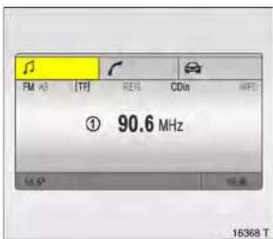 FM AS [TP] REG CDin MP3 ① 90.6 MHz Alt:5° 16368 T