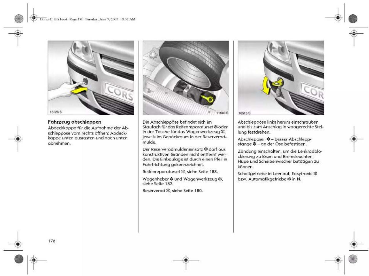 OPEL Corsa (2005) - Anlassen mit Starthilfekabeln \* - 17