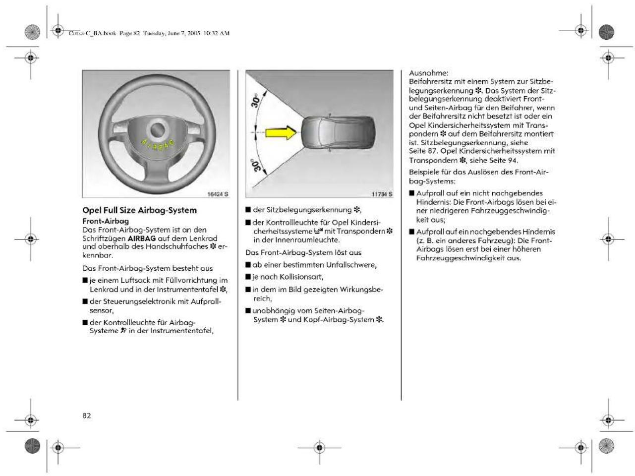 OPEL Combo (2005) - Prüfung der Gurte - 10
