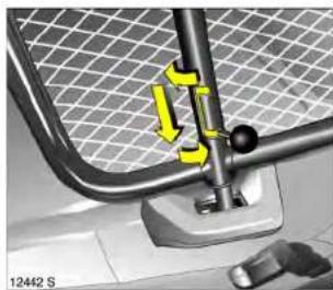 OPEL Combo (2005) - Teilbares Laderaumgitter \* - 2