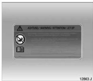 Achtung / WARNING / ATTENTION/ LET OF 12863 J