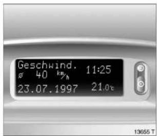 Geschwind. Ø 40 km/h 11:25 23.07.1997 21.0t 13655 T