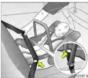 OPEL Astra (2003) - Kindersicherheitssystem, Opel Kindersicherheitswiege \* ohne Transponder - 9