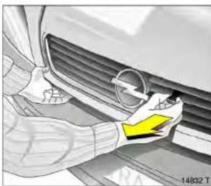 OPEL Astra (2003) - Alarmsirene mit integrierter - 8