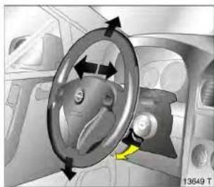 OPEL Astra (2003) - Lehnen der vorderen Sitze einstellen: Handrad drehen - 13