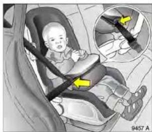 OPEL Astra (2003) - Kindersicherheitssystem, Opel Fix Kindersicherheitssitz \* ohne Transponder - 54