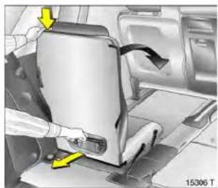 OPEL Zafira (2004) - Sitze der dritten Sitzreihe in - 1