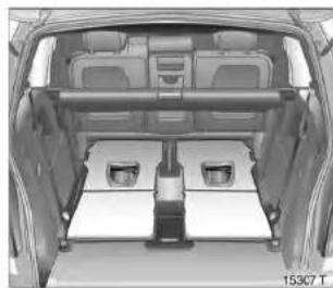 OPEL Zafira (2004) - Sitze der dritten Sitzreihe in - 2