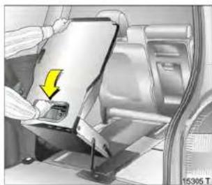 OPEL Zafira (2004) - Sitzlehnen der äußeren Sitze einstellen - 18