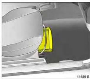 OPEL Zafira (2004) - Ablagefächer im Gepäckraum - 2