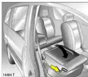 OPEL Zafira (2004) - Sitze der dritten Sitzreihe in - 18