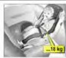 OPEL Omega (2002) - Kindersicherheitssystem, Opel Fix Kindersicherheitssitz \* ohne Transponder - 1