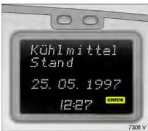 KÜHlmittel Stand 25.05.1997 12:27 CHECK 7308 V