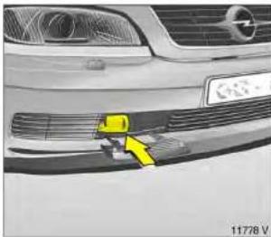 OPEL Omega (2002) - Fahrzeug abschleppen - 1