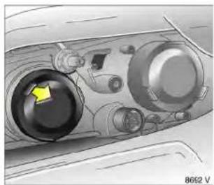 OPEL Omega (2002) - Scheinwerfer bei Auslandsfahrt - 1