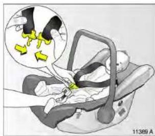 OPEL Omega (2002) - Kindersicherheitssystem, Opel Kindersicherheitswiege mit Transpondern\* - 1