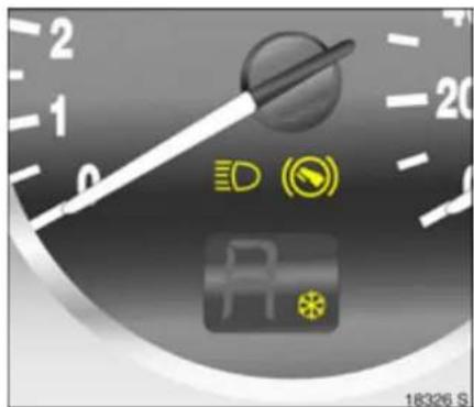 OPEL Tigra TwinTop (2009) - Getriebe-Display - 1