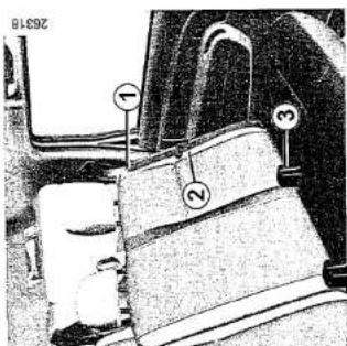 DACIA Logan MCV (2006) - SICHERHETSCURTE HINTEN: Sitzte der ersten Stizterihe hinten - 3