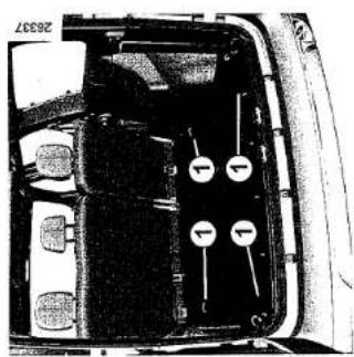 DACIA Logan MCV (2006) - TRANSPORT VON GEGESTÄNDEN IM GEPAÇKRAUM - 1