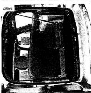 DACIA Logan MCV (2006) - SITZE DER ZWEITEN SITZREIHE HINTEN: Verstellmoğlichkeiten - 1