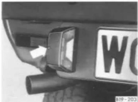 VOLKSWAGEN Golf Country (1990) - GLÜHLAMPEN AUSWECHSELN - 3