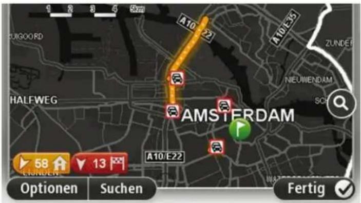 1 2 3 4 5km A10 ZUNDE NIEUWENDAM SCH HALFWEG AMSTERDAM A10/E22 Optionen Suchen Fertig