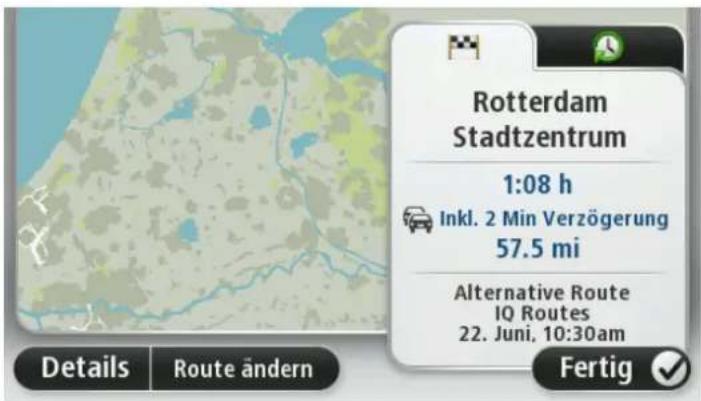 Rotterdam Stadtzentrum 1:08 h Inkl. 2 Min Verzögerung 57.5 mi Alternative Route IQ Routes 22. Juni, 10:30am Details Route ändern Fertig