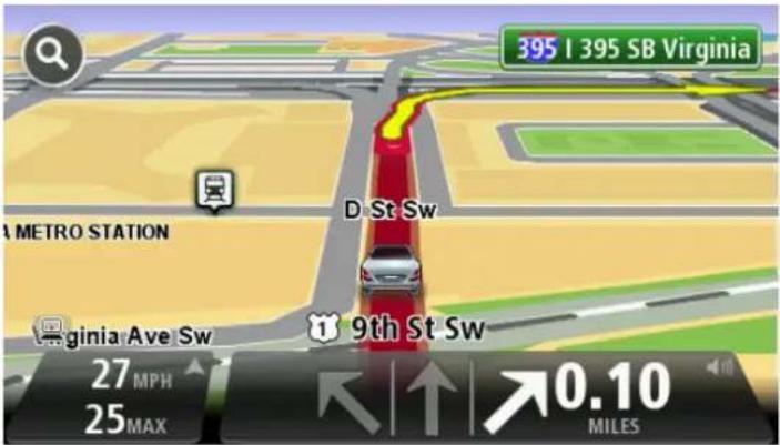 TOMTOM Via 135M CE Traffic - Den Fahrspurassistenten verwenden - 2