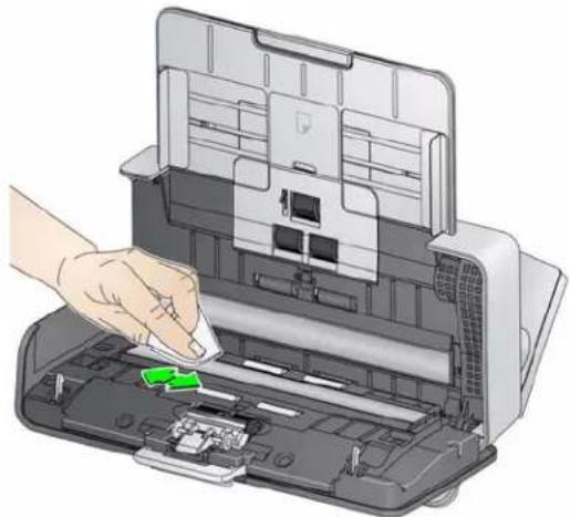 KODAK ScanMate i1180L - Reinigen des Imaging-Bereichs - 1