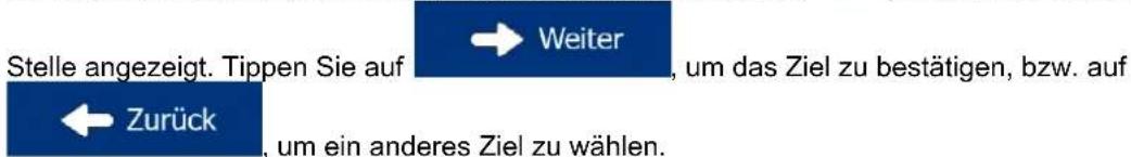 BLAUPUNKT Travel Pilot 54 1081234550001 - Eines der wahrscheinlichsten Ziele auswählen (intelligenter Verlauf) - 5