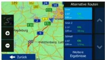 BLAUPUNKT Travel Pilot 54 1081234550001 - Alternative Routen - 1