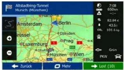 BLAUPUNKT Travel Pilot 54 1081234550001 - Auf der Seite „Wo bin ich?“ nach Hilfe in der Nähe suchen - 14