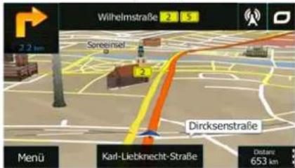 BLAUPUNKT Travel Pilot 54 1081234550001 - Abzweigungsvorschau und nächste Straße - 1