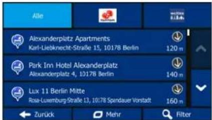 BLAUPUNKT Travel Pilot 54 1081234550001 - Alle Sonderziele auflisten - 3