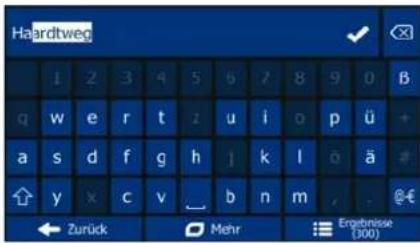 BLAUPUNKT Travel Pilot 54 1081234550001 - Den Mittelpunkt einer Straße als Ziel wählen - 6